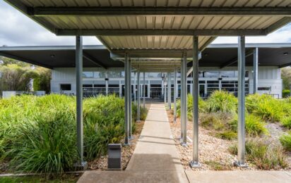 Entrance to RAAF Base common area